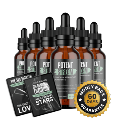 PotentStream - 6 Bottles + 2 Ebooks