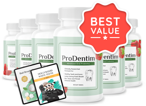 ProDentim - 6 Bottles + 2 Ebooks