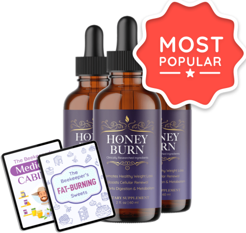 HoneyBurn - 3 Bottles + 2 Ebooks