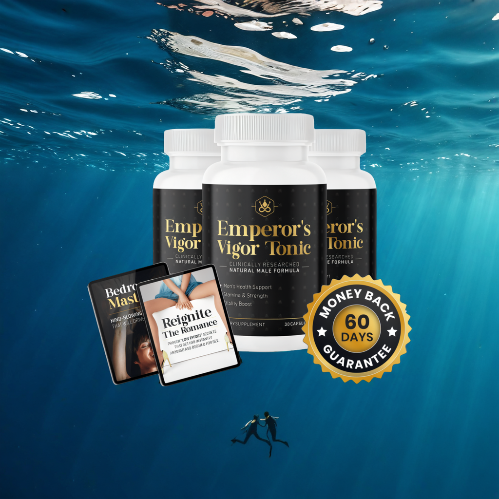 Emperor's Vigor Tonic - 3 Bottles + 2  Ebooks