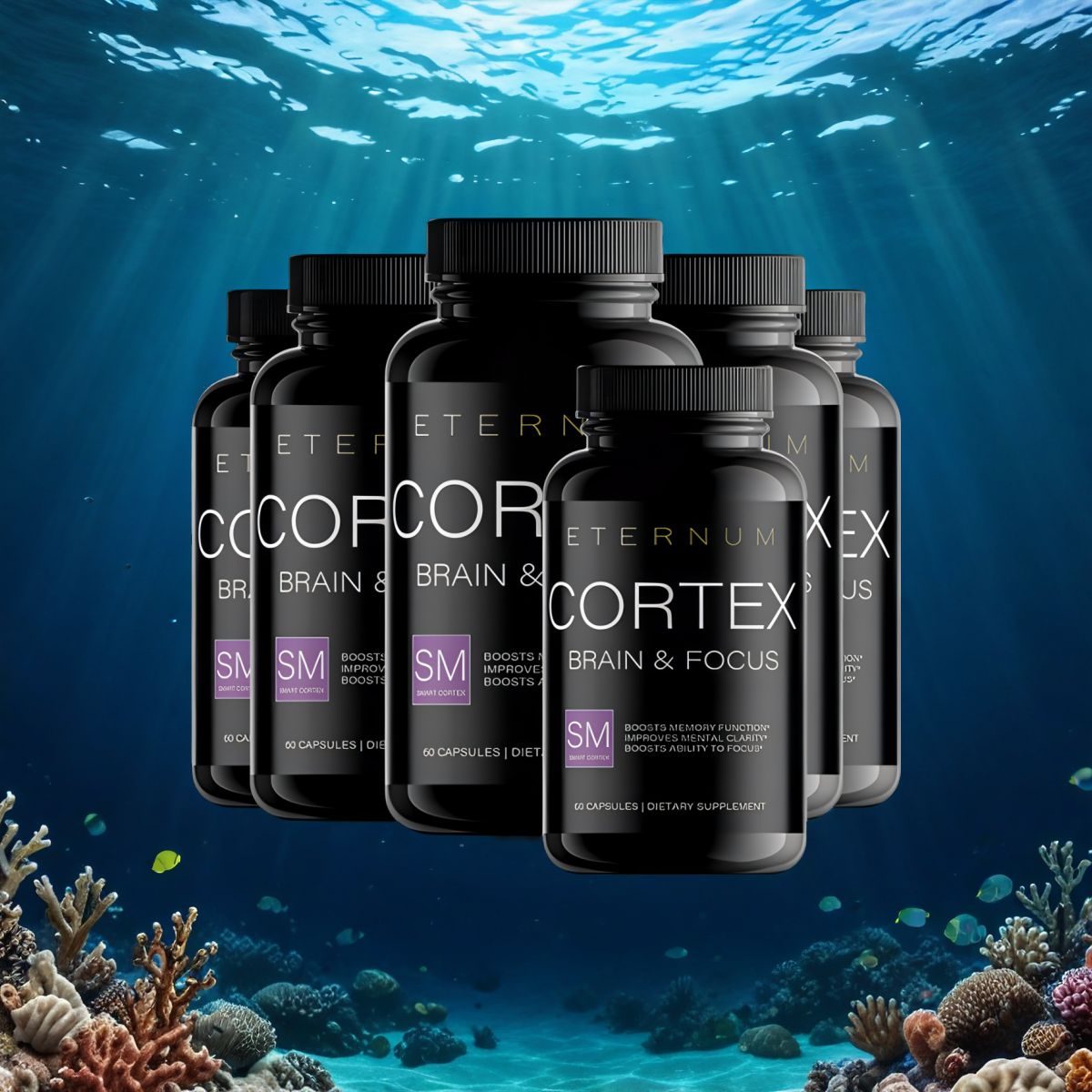 Eternum Cortex (6 bottles - 60 capsules each)