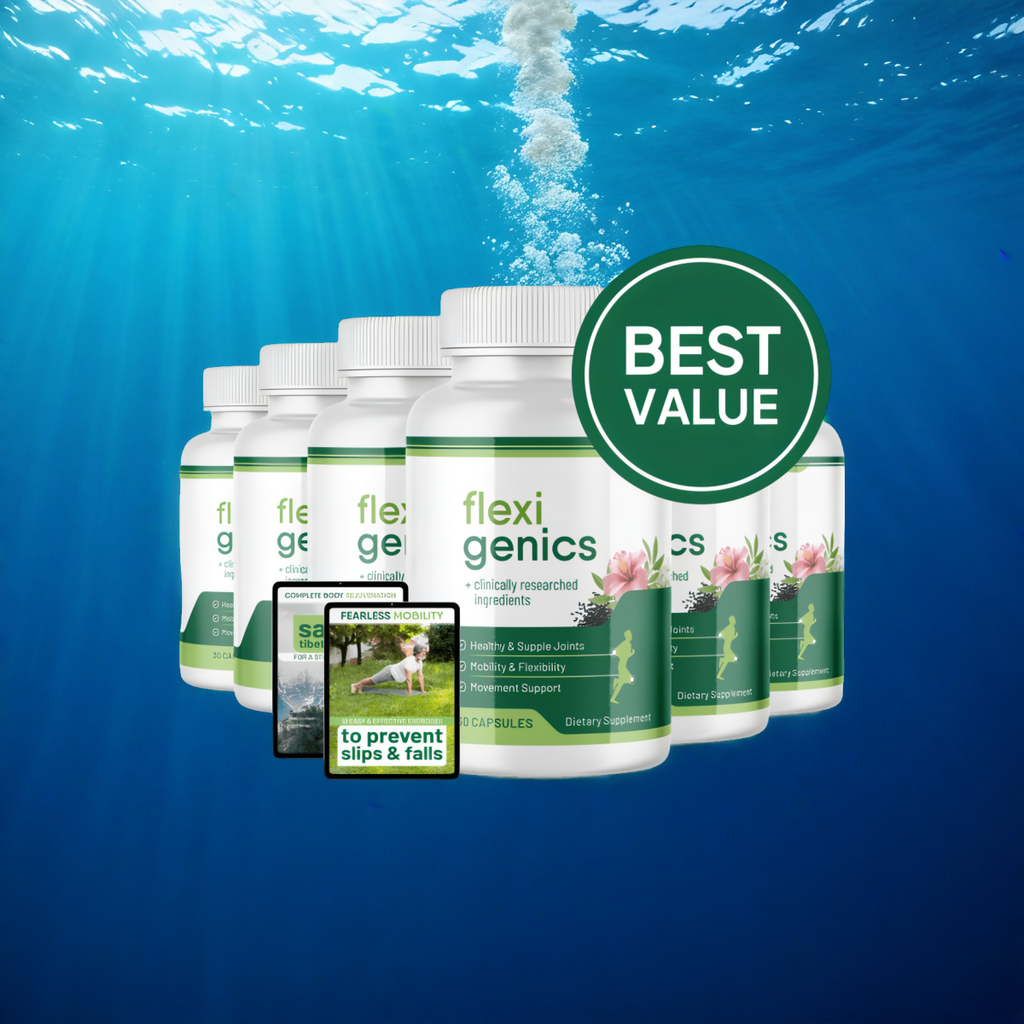 Flexigenics - 6 Bottles + 2  Ebooks