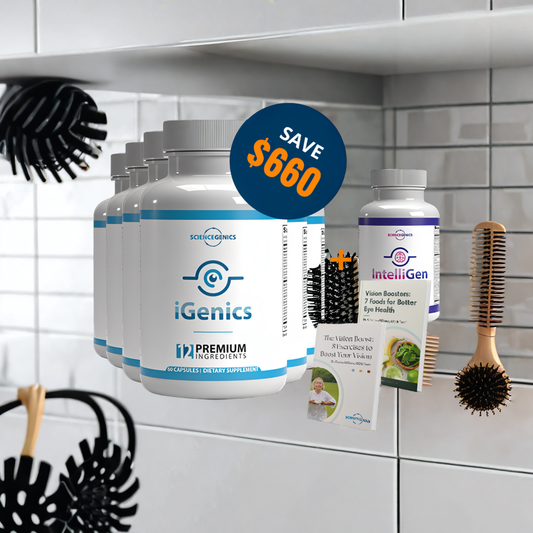 iGenics - 6 Bottles + 2  Ebooks + 1  Intelligen