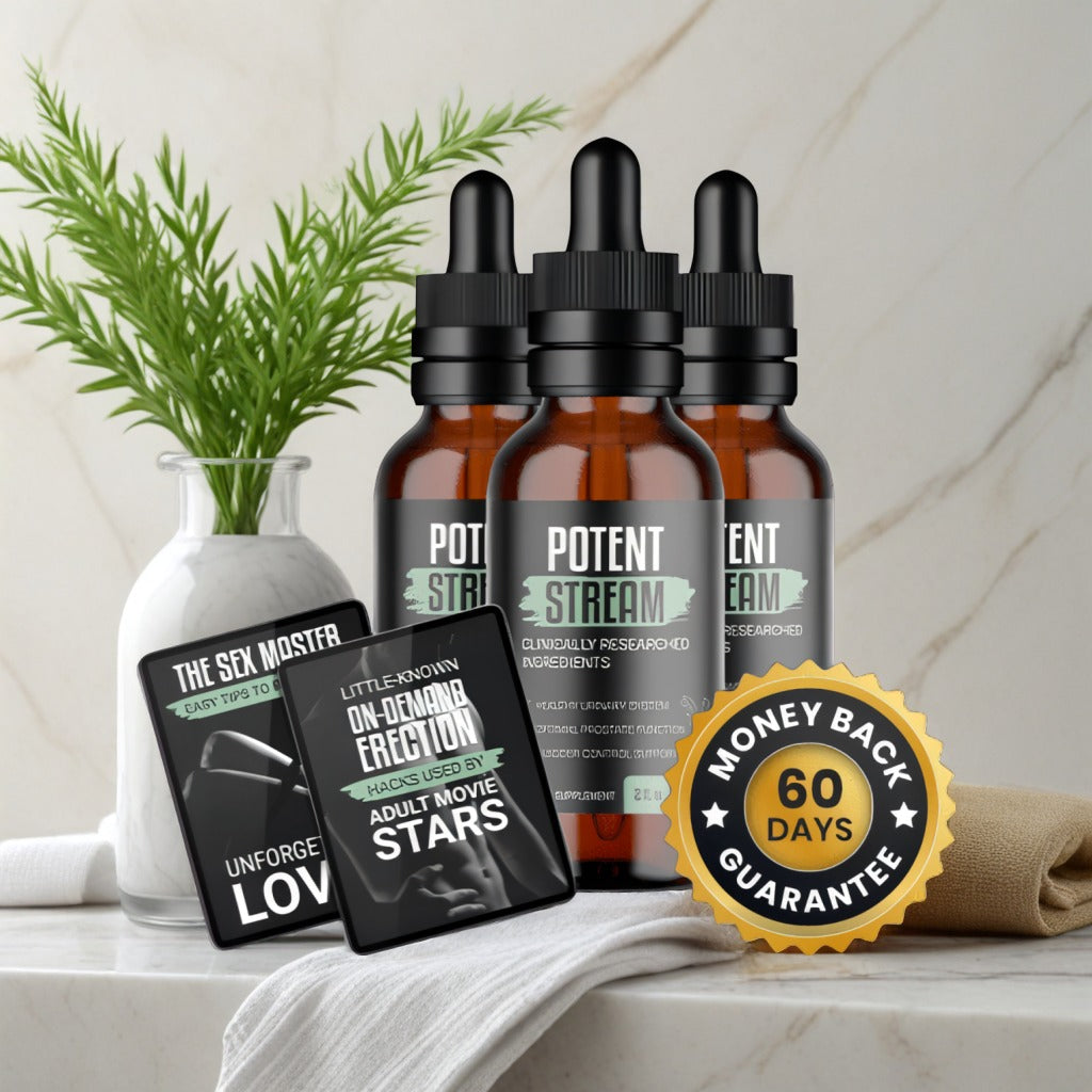 PotentStream - 3 Bottles + 2  Ebooks