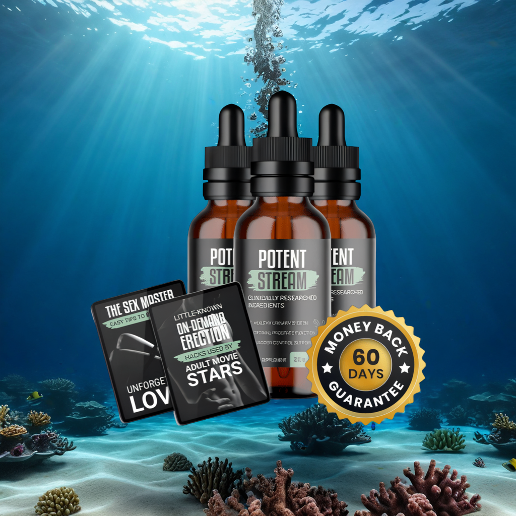 PotentStream - 3 Bottles + 2  Ebooks