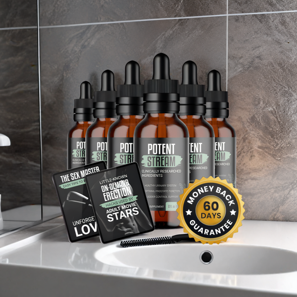 PotentStream - 6 Bottles + 2  Ebooks